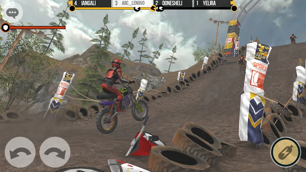 Скачать Clan Race: PVP Motocross races Mod APK — Много денег и все открыто — скриншот 3 Скачать Clan Race: PVP Motocross races Mod APK — Много денег и все открыто — скриншот 3
