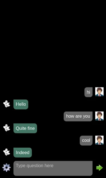 Скачать Ghost chat bot Mod APK — Умный призрачный чат без ограничений — скриншот 2