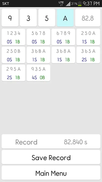 IQ Baseball - Number Puzzle — скачать мод: Безлимитные подсказки и ходы — скриншот 4