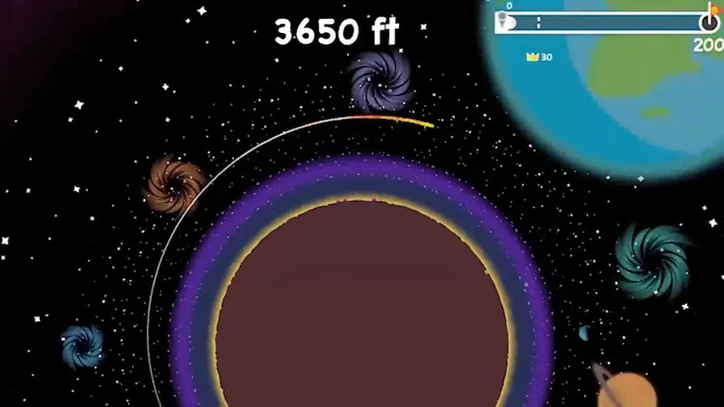 Golf Orbit: Oneshot Golf Games взлом APK — Безлимитные деньги и открыты все уровни — скриншот 3 Golf Orbit: Oneshot Golf Games взлом APK — Безлимитные деньги и открыты все уровни — скриншот 3
