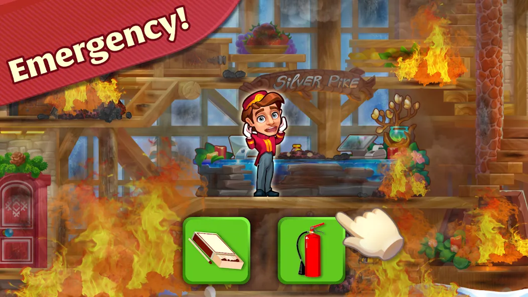 Grand Hotel Mania: Hotel games взломанный APK — Безлимитные деньги и все отели открыты — скриншот 2