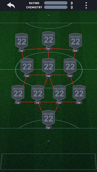 DEVCRO 22 - Draft, Packs взломанный APK — Безлимитные монеты и открыты паки — скриншот 4 DEVCRO 22 - Draft, Packs взломанный APK — Безлимитные монеты и открыты паки — скриншот 4