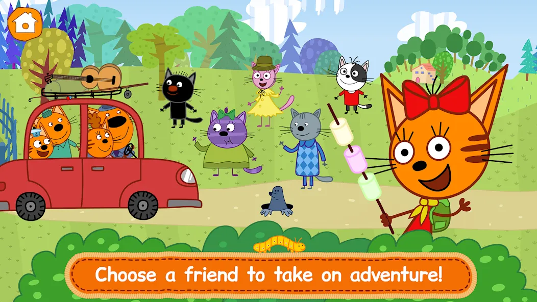 Скачать Kid-E-Cats: Kitty Cat Games! на Андроид с модом — Все игры и костюмы открыты — скриншот 1 Скачать Kid-E-Cats: Kitty Cat Games! на Андроид с модом — Все игры и костюмы открыты — скриншот 1