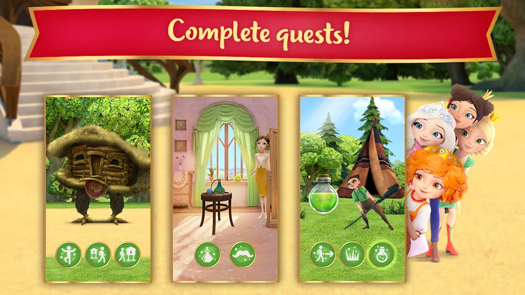 Fun Princess Games for Girls! — скачать мод: Все игры и наряды открыты — скриншот 3 Fun Princess Games for Girls! — скачать мод: Все игры и наряды открыты — скриншот 3