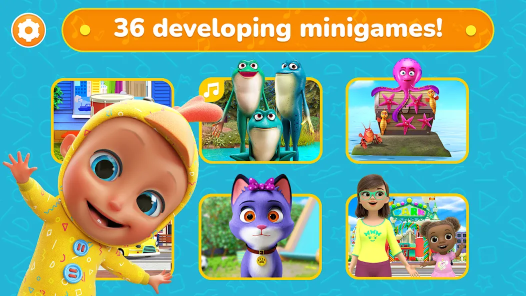 LooLoo Kids: Fun Baby Games! MOD APK скачать на Андроид — Разблокированы все детские игры — скриншот 2