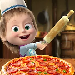 Masha and the Bear Pizza Maker (Мод: Безлимитные деньги и все рецепты) — скачать на Андроид