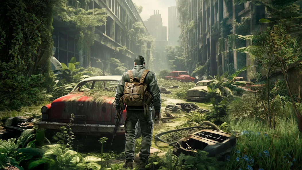 Dead God Land: Survival Games бесплатно на Андроид — мод: Безлимитные ресурсы и мощное оружие — скриншот 1 Dead God Land: Survival Games бесплатно на Андроид — мод: Безлимитные ресурсы и мощное оружие — скриншот 1