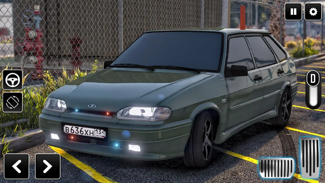 2114 Car Driving: Lada sedan взлом APK — Безлимитные деньги и топливо — скриншот 1 2114 Car Driving: Lada sedan взлом APK — Безлимитные деньги и топливо — скриншот 1