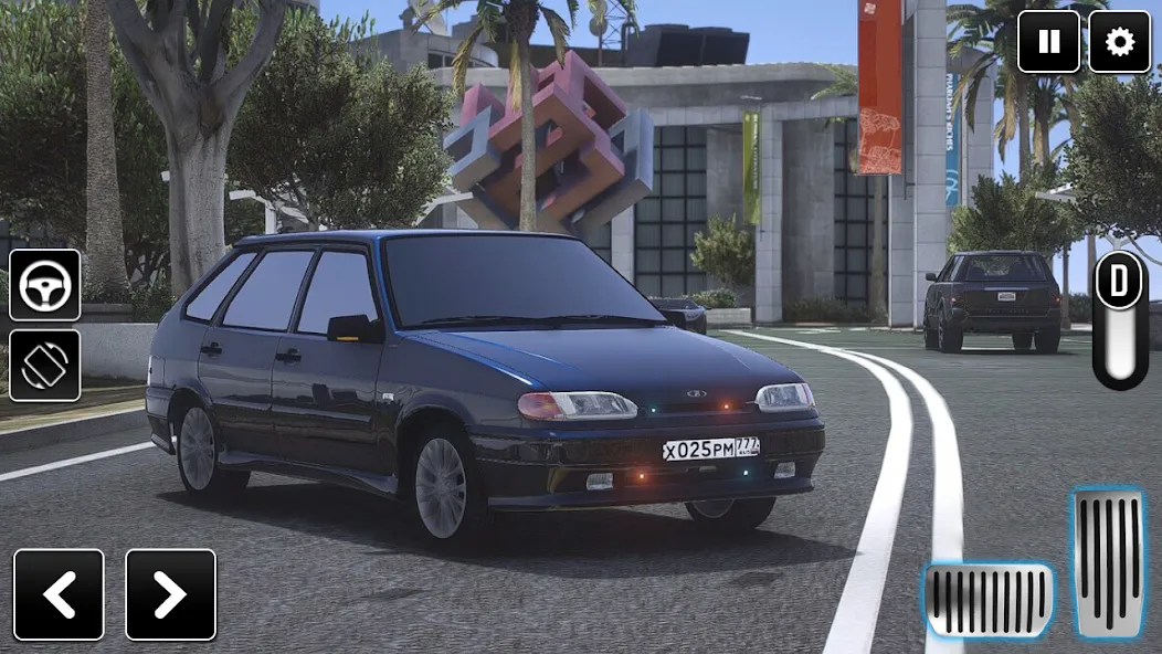 2114 Car Driving: Lada sedan взлом APK — Безлимитные деньги и топливо — скриншот 2 2114 Car Driving: Lada sedan взлом APK — Безлимитные деньги и топливо — скриншот 2