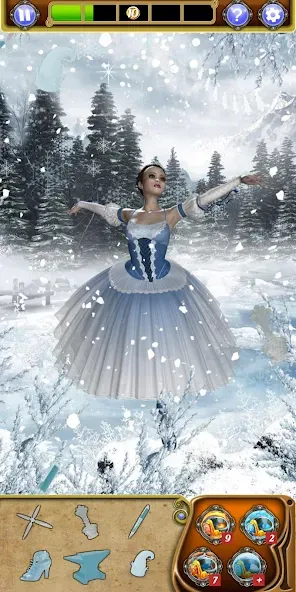 Мод Hidden Object: Winter Wonder — Безлимитные подсказки и открыты все сцены, скачать APK — скриншот 2