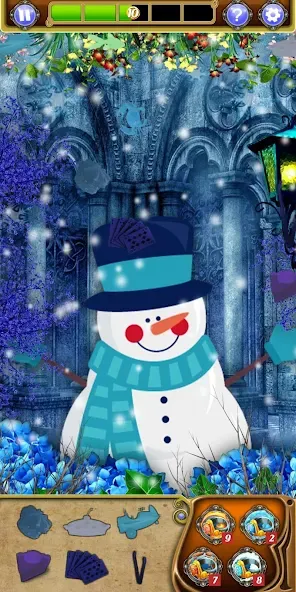 Мод Hidden Object: Winter Wonder — Безлимитные подсказки и открыты все сцены, скачать APK — скриншот 4