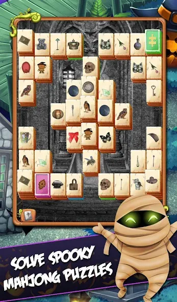 Mahjong: Secret Mansion бесплатно на Андроид — мод: Безлимитные монеты и открыты все уровни — скриншот 3 Mahjong: Secret Mansion бесплатно на Андроид — мод: Безлимитные монеты и открыты все уровни — скриншот 3