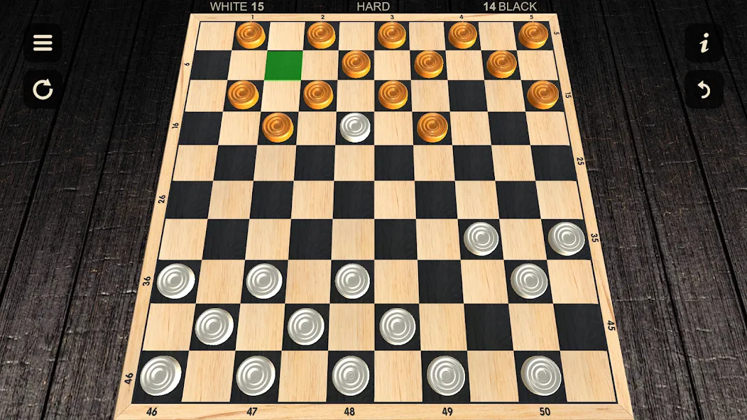 Checkers - Two player MOD APK скачать на Андроид — Игра вдвоём без ограничений — скриншот 2