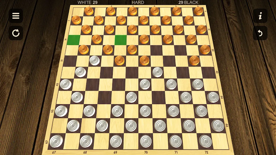 Checkers - Two player MOD APK скачать на Андроид — Игра вдвоём без ограничений — скриншот 3