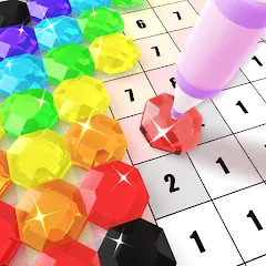 Diamond Painting by Number — Безлимитные алмазы и все наборы, скачать мод APK
