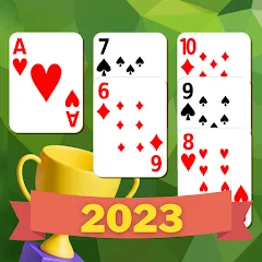 Мод Klondike Solitaire Offline — Подсказки без ограничений и отмена ходов, скачать APK