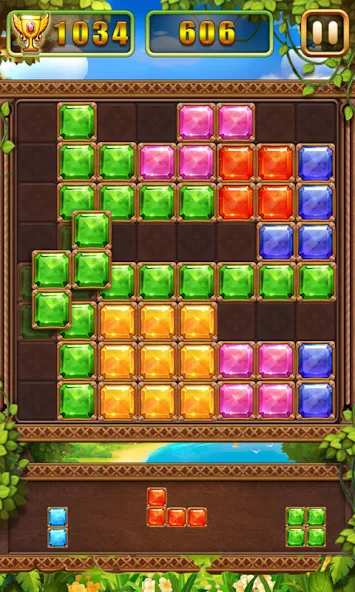 Скачать Puzzle Block Jewels Mod APK — Без рекламы и бесконечные подсказки — скриншот 2 Скачать Puzzle Block Jewels Mod APK — Без рекламы и бесконечные подсказки — скриншот 2