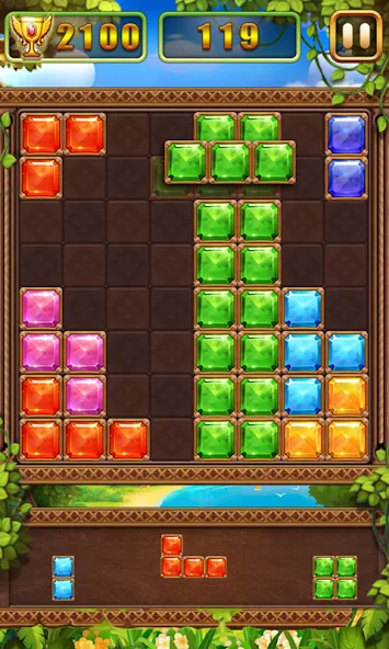 Скачать Puzzle Block Jewels Mod APK — Без рекламы и бесконечные подсказки — скриншот 3 Скачать Puzzle Block Jewels Mod APK — Без рекламы и бесконечные подсказки — скриншот 3