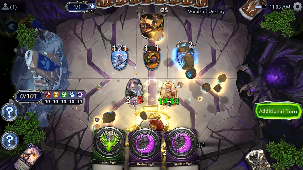 Скачать Eternal Card Game Mod APK — Безлимитные деньги и редкие карты — скриншот 1