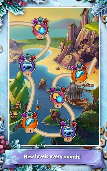 Words of Wonder : Match Puzzle — взломанная версия, Безлимитные подсказки и жизни — скриншот 3