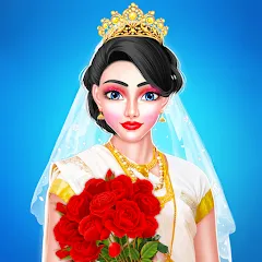 Мод Indian Bride Makeup Games — Все наряды и макияж открыты, скачать APK