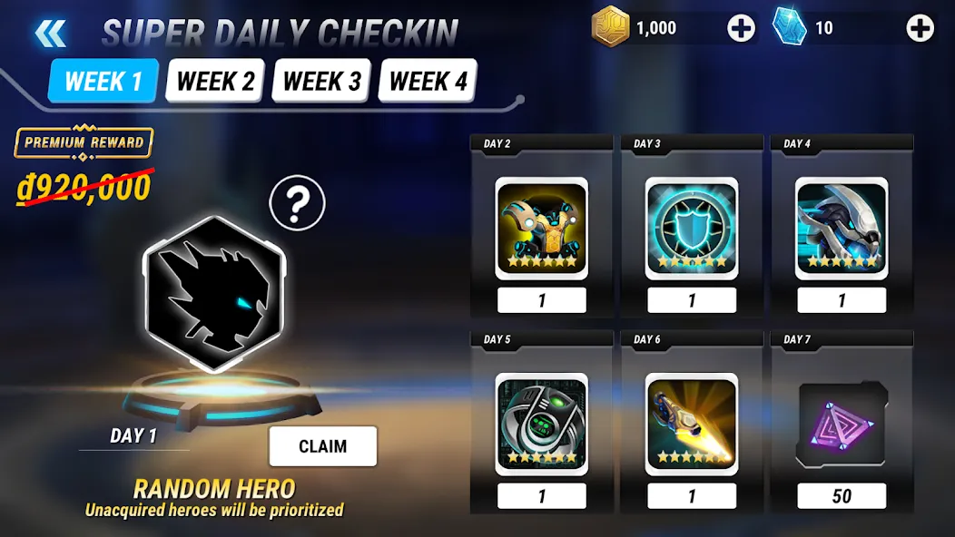 Heroes Infinity Premium — скачать мод: Безлимитные деньги и премиум доступ — скриншот 1 Heroes Infinity Premium — скачать мод: Безлимитные деньги и премиум доступ — скриншот 1