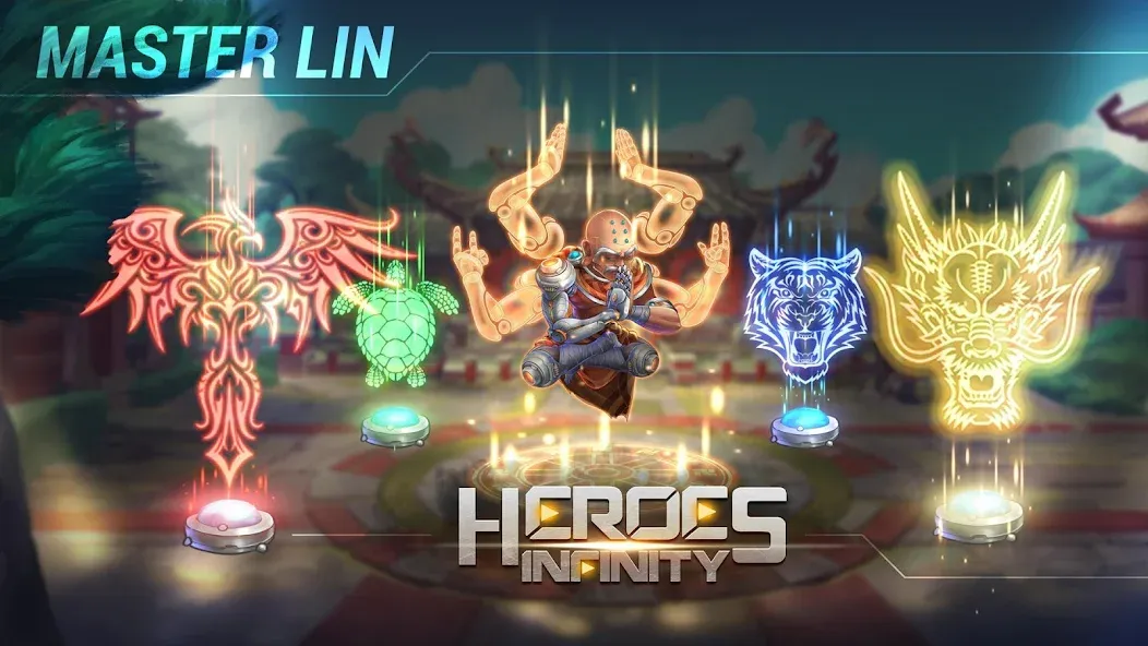 Heroes Infinity: Super Heroes взломанный APK — Безлимитные деньги и энергия — скриншот 4
