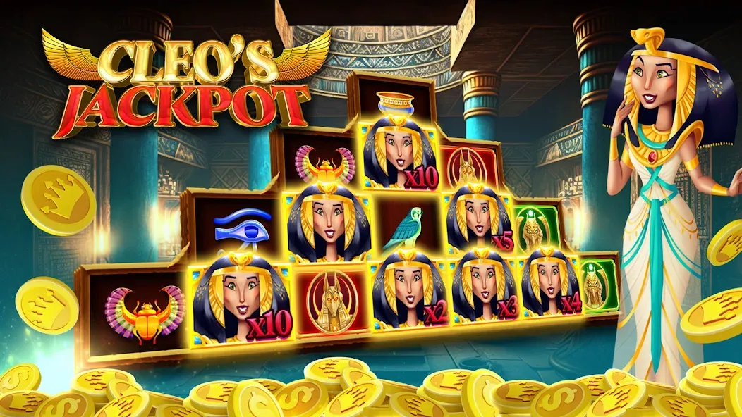 Best Casino Legends 777 Slots MOD APK: Бездепозитные бонусы и удачные спины — скриншот 1