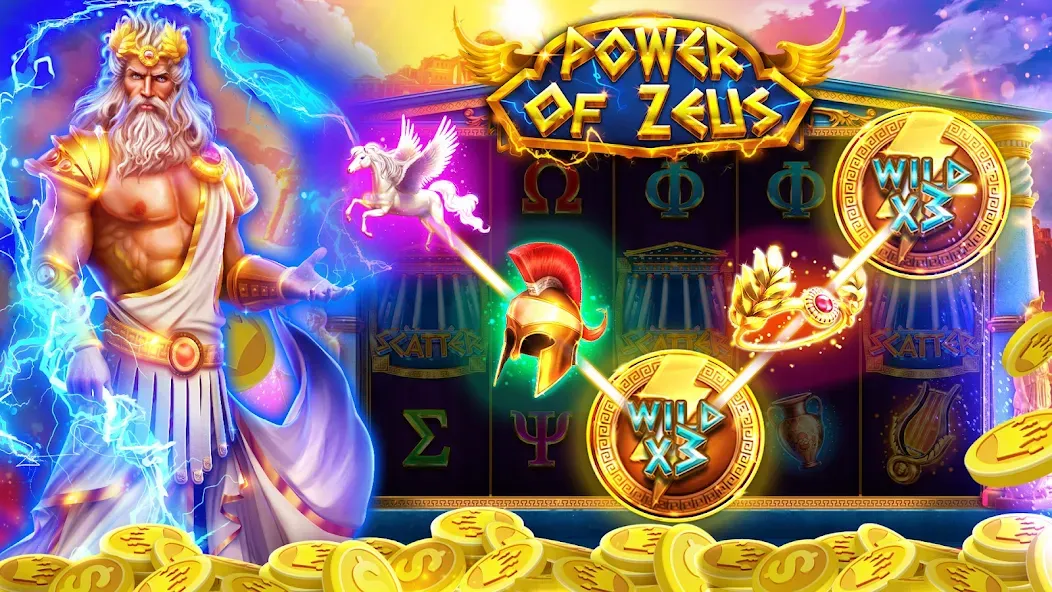 Best Casino Legends 777 Slots MOD APK: Бездепозитные бонусы и удачные спины — скриншот 2
