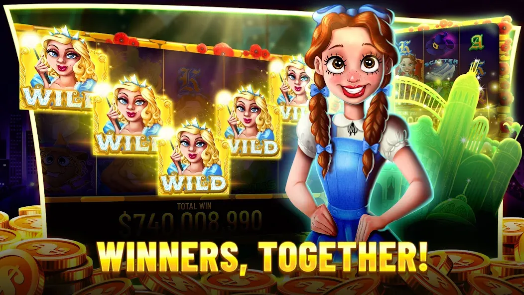 Best Casino™ Slots: 777 Casino MOD APK скачать на Андроид — Безлимитные монеты и джекпоты — скриншот 1