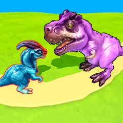 Dino Merge — Много денег и алмазов, скачать мод APK
