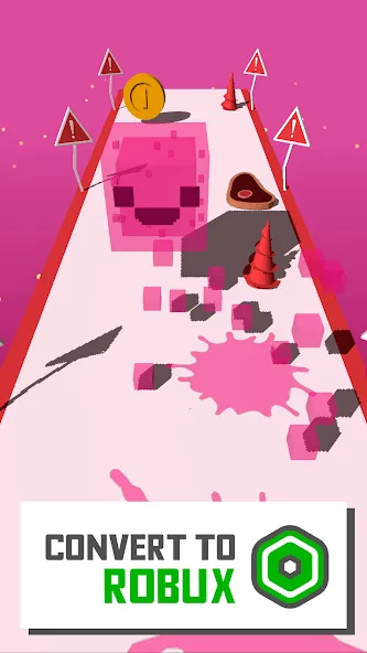 Slime Rush Robux Roblominer взломанный APK — Много монет и усилений — скриншот 4