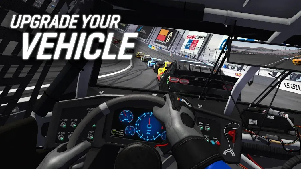 Скачать NASCAR Heat Mobile — Безлимитные деньги и все машины открыты — скриншот 4