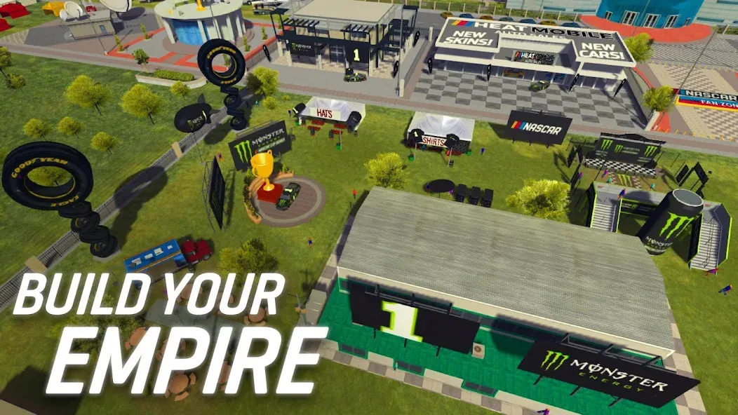 Скачать NASCAR Heat Mobile — Безлимитные деньги и все машины открыты — скриншот 5