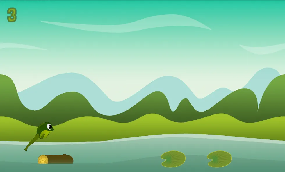 Jumping frog взломанный APK — Бесконечные прыжки и бонусы — скриншот 3