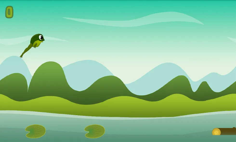 Jumping frog взломанный APK — Бесконечные прыжки и бонусы — скриншот 5
