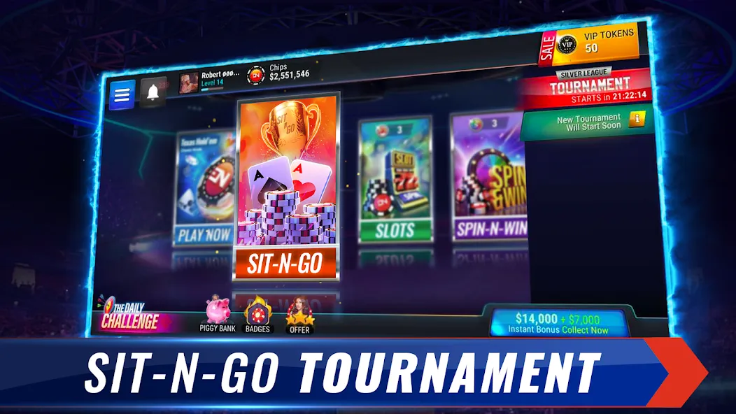 Poker Legends - Texas Hold'em взлом APK — Безлимитные фишки и премиум разблокирован — скриншот 5 Poker Legends - Texas Hold'em взлом APK — Безлимитные фишки и премиум разблокирован — скриншот 5