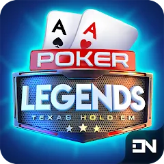 Poker Legends - Texas Hold'em взлом APK — Безлимитные фишки и премиум разблокирован