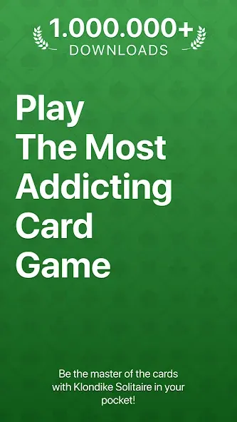 Solitaire - Classic Card Game взломанный APK — Без рекламы и подсказки доступны — скриншот 1 Solitaire - Classic Card Game взломанный APK — Без рекламы и подсказки доступны — скриншот 1