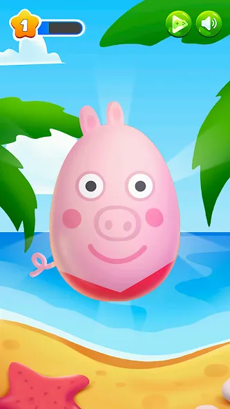 Surprise Eggs Memory — взломанная версия, Открыты все уровни и призы — скриншот 3