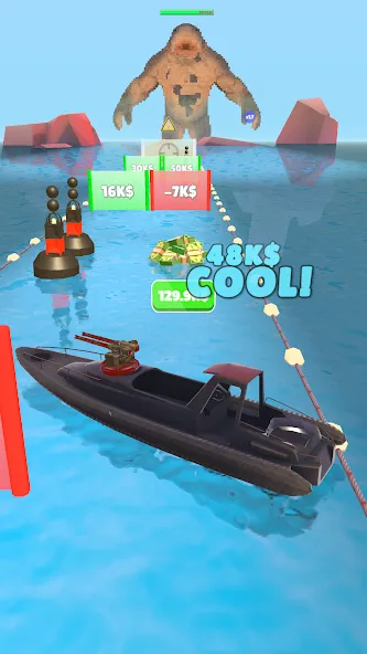 Boat Evolution бесплатно на Андроид — мод: Безлимитные деньги и топливо — скриншот 2 Boat Evolution бесплатно на Андроид — мод: Безлимитные деньги и топливо — скриншот 2