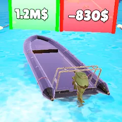 Boat Evolution бесплатно на Андроид — мод: Безлимитные деньги и топливо