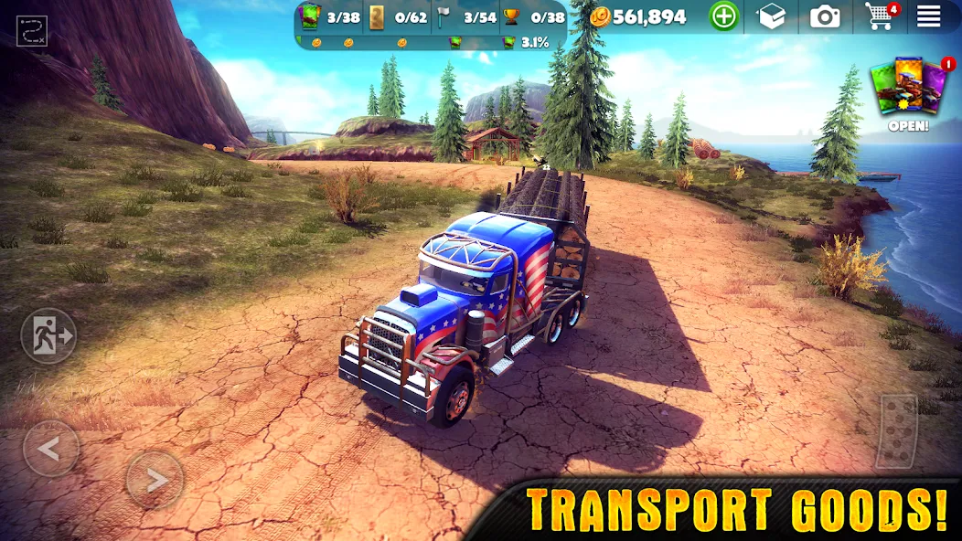 OTR - Offroad Car Driving Game взлом на Андроид — Безлимитные деньги и топливо — скриншот 5 OTR - Offroad Car Driving Game взлом на Андроид — Безлимитные деньги и топливо — скриншот 5