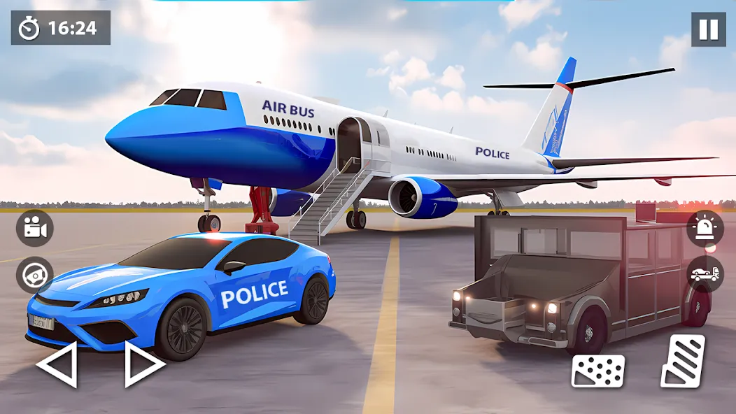 Скачать US Police Car Transporter Game бесплатно — Безлимитные деньги и все машины — скриншот 2 Скачать US Police Car Transporter Game бесплатно — Безлимитные деньги и все машины — скриншот 2