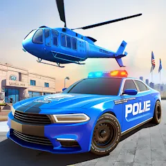Скачать US Police Car Transporter Game бесплатно — Безлимитные деньги и все машины