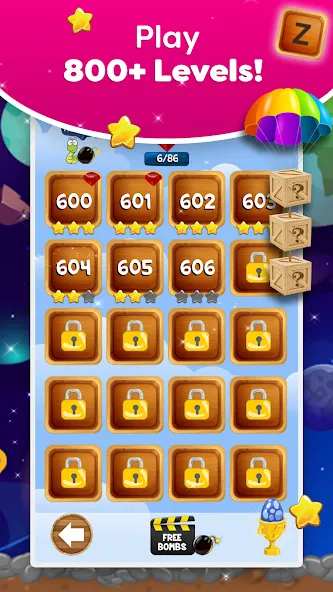 Word Wow - Brain training fun мод на Андроид: Много подсказок и бонусов — скриншот 3 Word Wow - Brain training fun мод на Андроид: Много подсказок и бонусов — скриншот 3