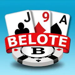 Blot Belote Coinche Online — скачать мод: Безлимитные монеты и подсказки