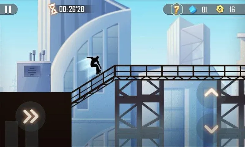 Скачать Shadow Skate последней версии — Бесконечные трюки и монеты — скриншот 5 Скачать Shadow Skate последней версии — Бесконечные трюки и монеты — скриншот 5