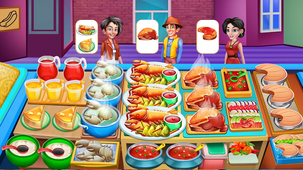 Скачать Cooking Food: Time Management бесплатно — Безлимитные монеты и энергия — скриншот 4 Скачать Cooking Food: Time Management бесплатно — Безлимитные монеты и энергия — скриншот 4