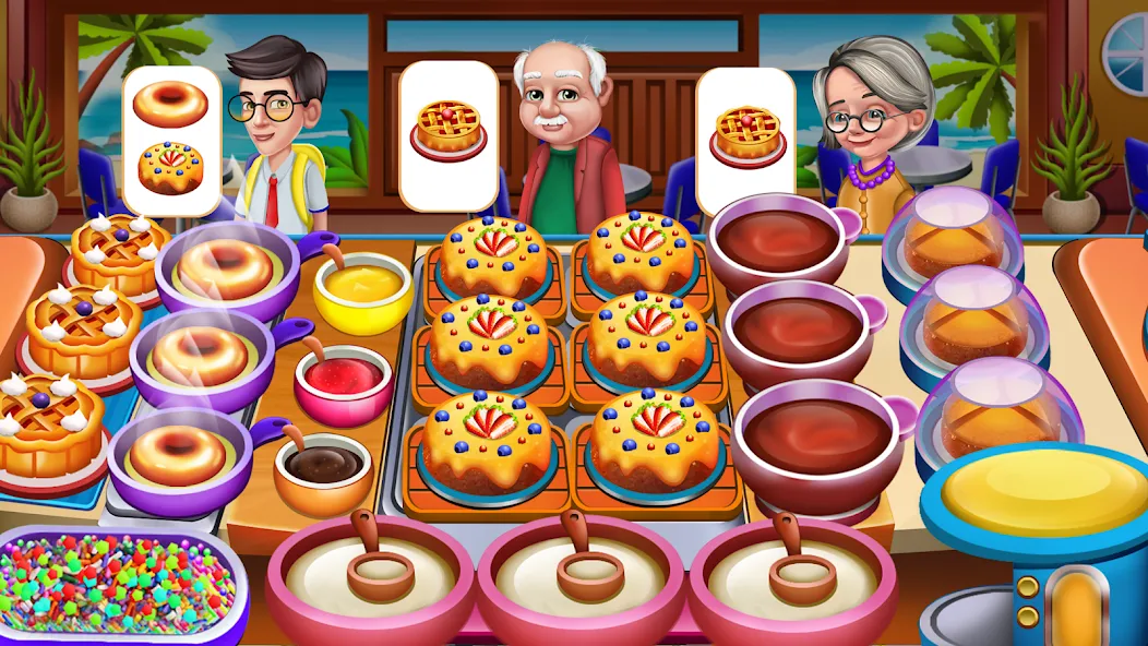Скачать Cooking Food: Time Management бесплатно — Безлимитные монеты и энергия — скриншот 5 Скачать Cooking Food: Time Management бесплатно — Безлимитные монеты и энергия — скриншот 5